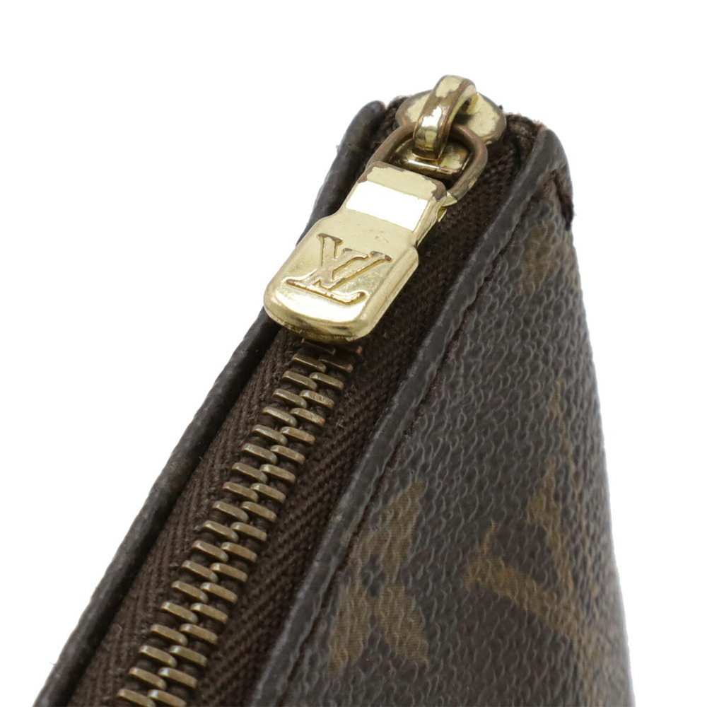 LOUIS VUITTON Authentic Brown Monogram Pochette Mini Bag - Picture 5 of 10
